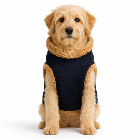 Kadife Ceket – Köpek ve Kediler İçin Şık ve Rahat Evcil Hayvan Kıyafeti