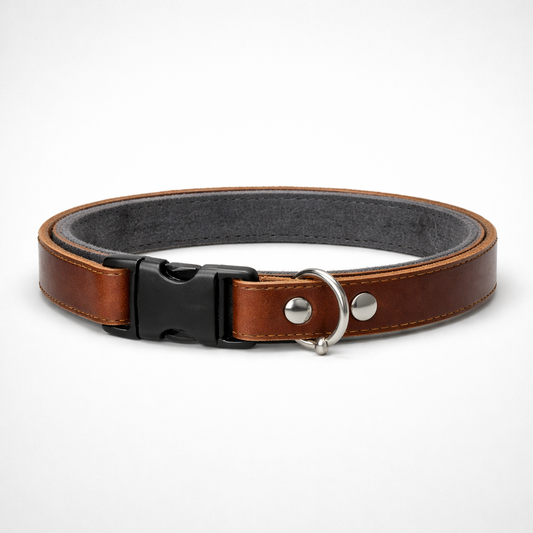Deri Köpek Tasması – Dayanıklı, Şık ve Konforlu Evcil Hayvan Aksesuarı