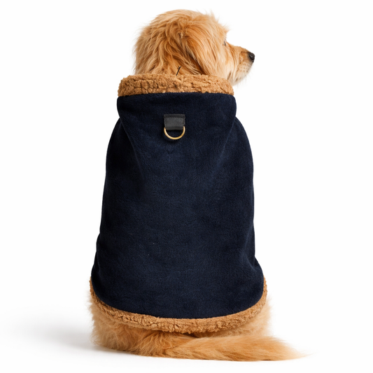 Kadife Ceket – Köpek ve Kediler İçin Şık ve Rahat Evcil Hayvan Kıyafeti